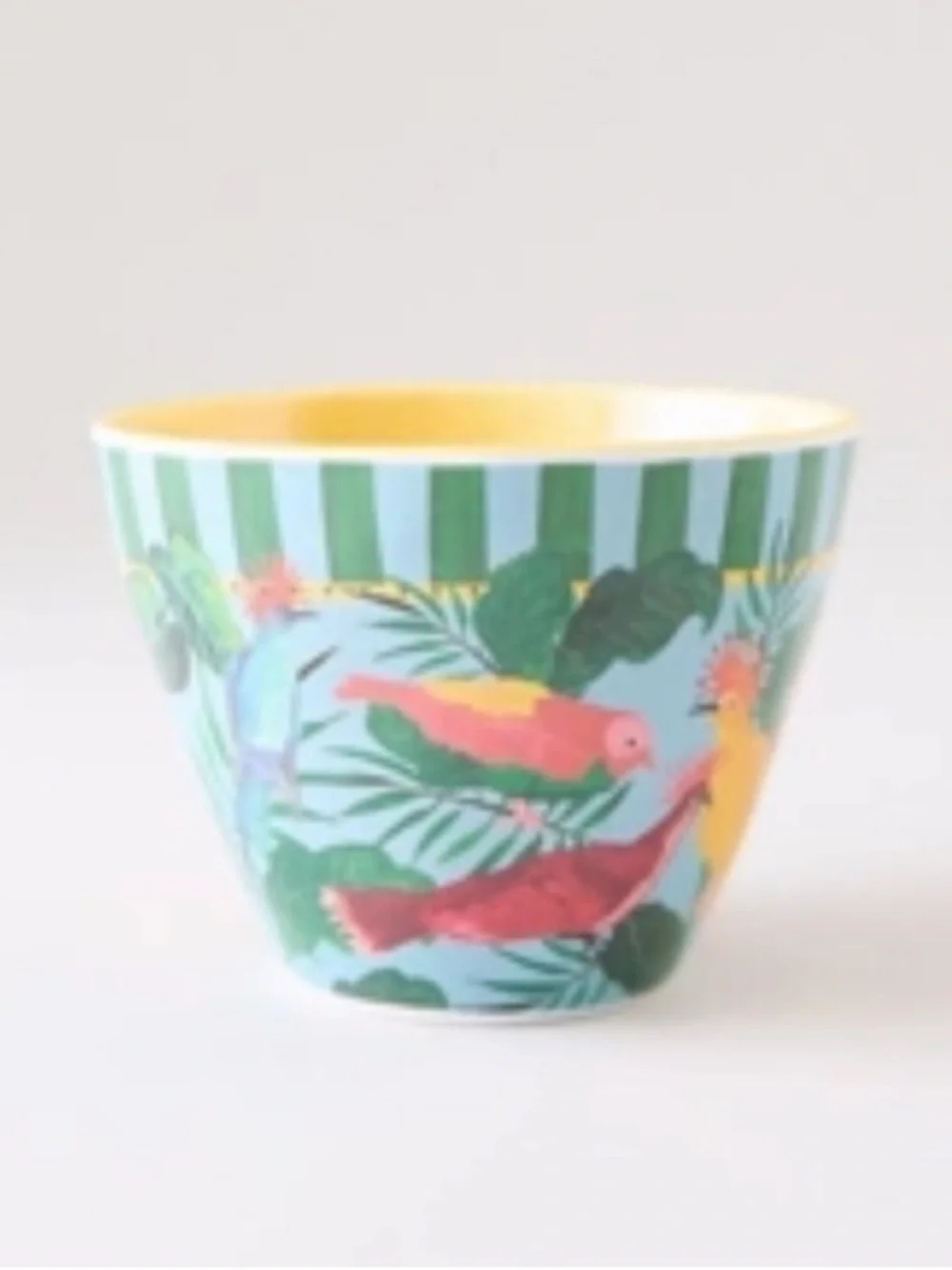 Farm Rio x Anthropologie Multipurpose Mini Snack Melamine Bowl Tropical Sky Blue